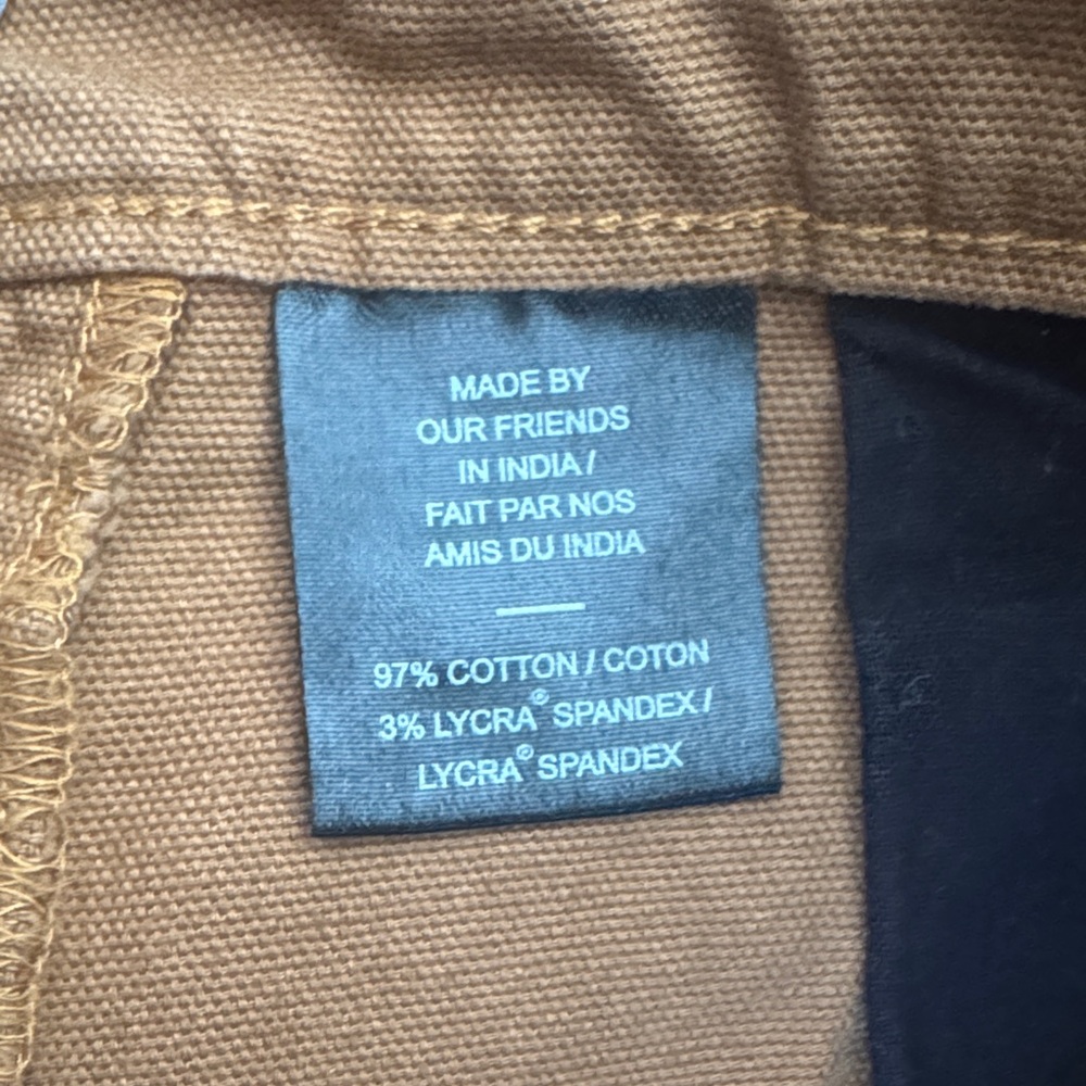 Dovetail Womens Workwear - Anna Maternity Work Pants
Saddle Brown Stretch Canvas - Picture 3 of 4